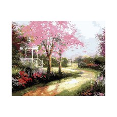 繪製名畫幸福的下午