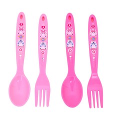 에스케이상사 엠버 어린이 스푼포크, 핑크
