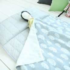 SKAN BEBIS 孩童毛絨午睡毯, 灰色