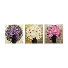 삼색화병 40*50cm, 3개