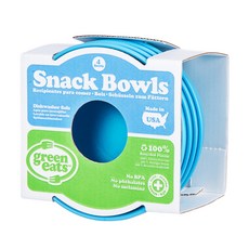 green eats 零食碗, 藍色, 4入