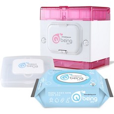 dashop Qbeing濕紙巾製造機組 粉紅色, 粉色, 1組