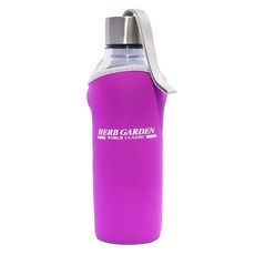 살림쿡 다용도 녹차물병, 퍼플, 650ml, 1개