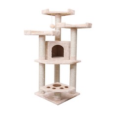 카카오펫 더비치 퍼니처 5단 캣타워 04-k4-007, 1개, 베이지
