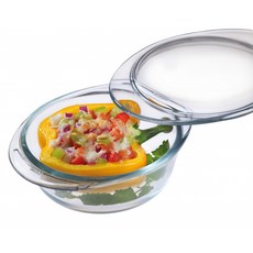 SIMAX 圓形玻璃鍋 0.25L, 透明, 1個