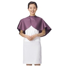 沙龍燙髮圍布 (小), 1個, 珍珠酒紅色