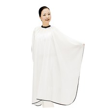 Washa剪髮圍布, 白色 LN248, 白色, 1個