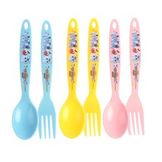 미니특공대 스푼포크 6P, 2개, 2종 (스푼, 포크)