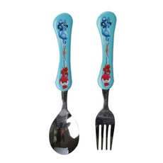 미니특공대 스푼포크세트, 블루, 2종 (스푼, 포크), 1개