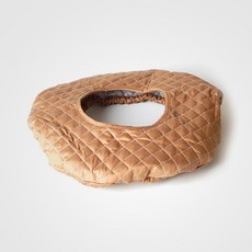 좌훈용 순면 누빔커버 궁size, 갈색