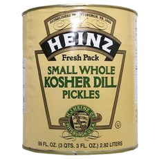 하인즈 스몰 홀 코셔딜 피클, 3kg, 1개