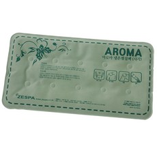 제스파 아로마그린 냉온찜질팩 사각형, 1개