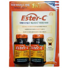 Ester-C 維生素 500, 90片, 2個
