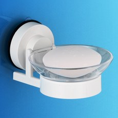 디허브 비누받침 R 11.5 x 7cm, 화이트, 1개