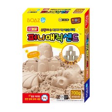 보아스린 퍼니매직샌드 700g 벌크팩, 브라운, 1개