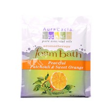 아우라카시아 아로마테라피 폼 배스, 70.9g, Patchouli & Sweet Orange, 1개