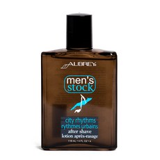 Aubrey Organics 맨스 스탁 애프터 쉐이브 로션, City Rhythms, 1개, 118ml