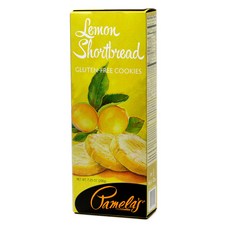 파멜라스프러덕츠 글루텐-프리 쿠키 레몬 쇼트브레드, 206g, 1개