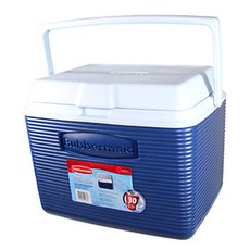 러버메이드 아이스박스 22.7L 블루, 1개