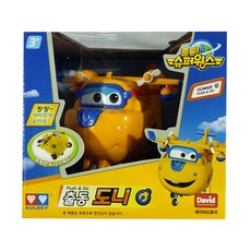 SUPER WINGS 派遣系列黃色, 1個, 11.5×10.5×10.5cm, 超級飛俠唐尼