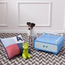 寵物用造型床墊, 藍色