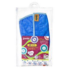 Breeder 涼感寵物背心, 藍色