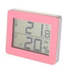 바디컴디지털온습도계 BJ-5500, 핑크, 1개