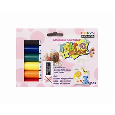 [우찌다] 페브릭 마카 6p, 6색, 1세트