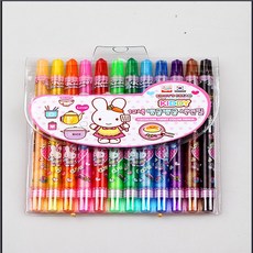 뱅글뱅글색연필12색, 핑크