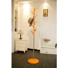 DECOSIN 銀色高檔樹架衣架, 橘子