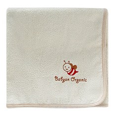 베이비앙 꿀벌 오가닉 목욕타올, 유기농 원색