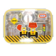 리틀타익스 키즈배식반 1호, 옐로우, 1개