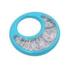 짐월드 컬러 탬버린, 청록, 1개