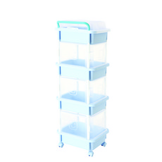 Living Smile 尿布方形收納推車 A款, 藍色, 1入