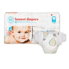 어니스트 프리미엄 밴드형 일회용기저귀 남여공용, 1단계, 44매