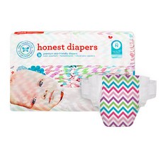 어니스트 Chevron 밴드형 기저귀 남녀공용, 신생아용(NB), 40매