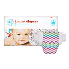 어니스트 Chevron 기저귀 남여공용 밴드형, 1단계, 44매