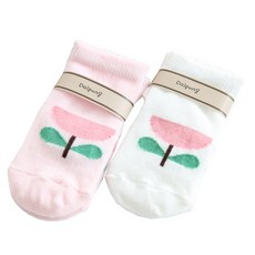 달퐁 아동용 플라워 양말