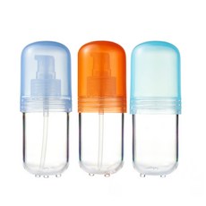 브릴란데 travel set, 블루,오렌지,민트, 1개