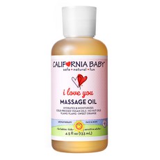 [쿠팡수입] 캘리포니아베이비 마사지 오일 아이러브유, 133ml, 1개