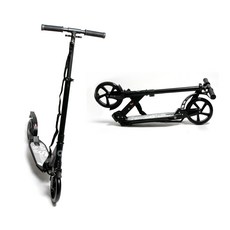 [토이큐브] 킥보드 고급형, 블랙, 1개