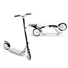 [토이큐브] 킥보드 고급형, 화이트, 1개