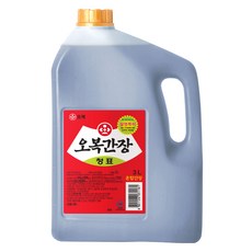 [五福] 五福醬油 藍標, 3L, 1個