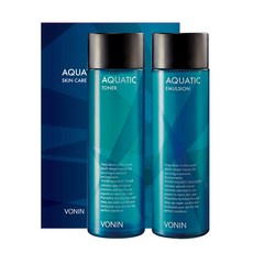 VONIN 男用化妝品禮品組合, 爽膚水 150ml + 乳液 150ml, 1套