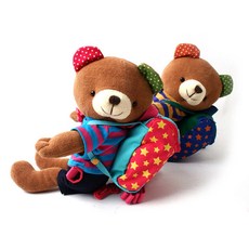 WINGHOUSE 小熊造型防走失後背包, 粉色