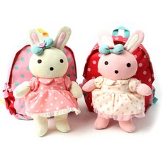 WINGHOUSE 兔子造型防走失後背包 MA0250, 淺粉色