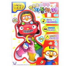 뽀로로 뽀로로와 뚜뚜 자동차 키 멜로디 완구, 혼합 색상