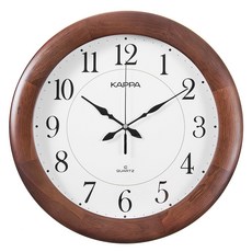 韓國 KAPPA orient 靜音時鐘, 棕色