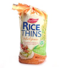 리얼푸드 라이스 씬 홀그레인 글루텐 프리 무지방, 150g, 1개