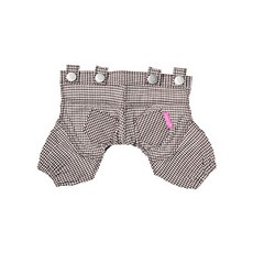 핑카 하네스 멀티잔체크치마, 브라운, S, 1개